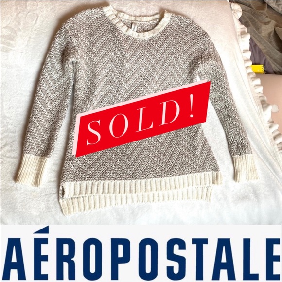 Aeropostale Chunky Knit Sweater - Picture 1 of 6
